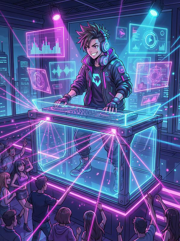 人兽-电音次元赛博MV